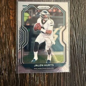 Jalen Hurts Rookie card